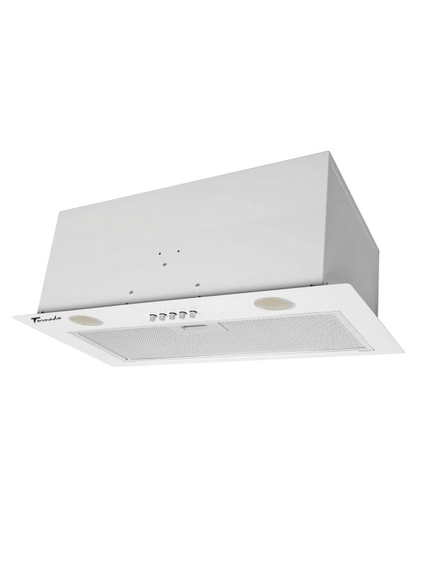 Hota Incorporabila Tornado DRYTH 960 (52) LED, 1 motor Turbo, latime 52 cm, absorbtie 960 m3/ora, filtru anti-grasimi aluminiu 5 straturi, ALB