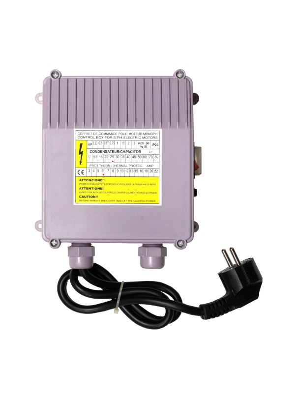 ProGARDEN Cutie control pompa, 6A, 25uF