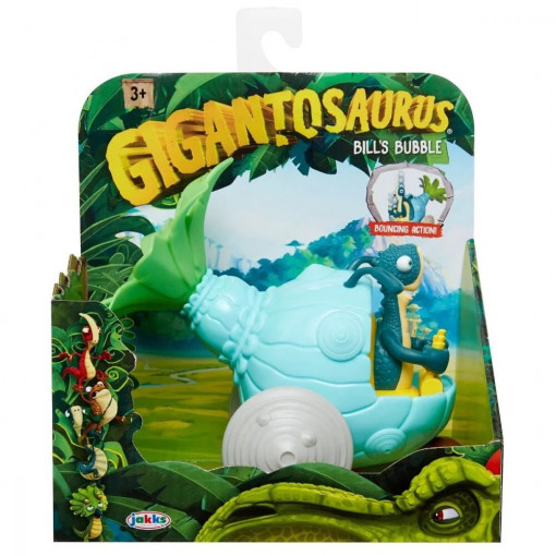 Set Figurina cu autovehicul Gigantosaurus- Bill's Bubble