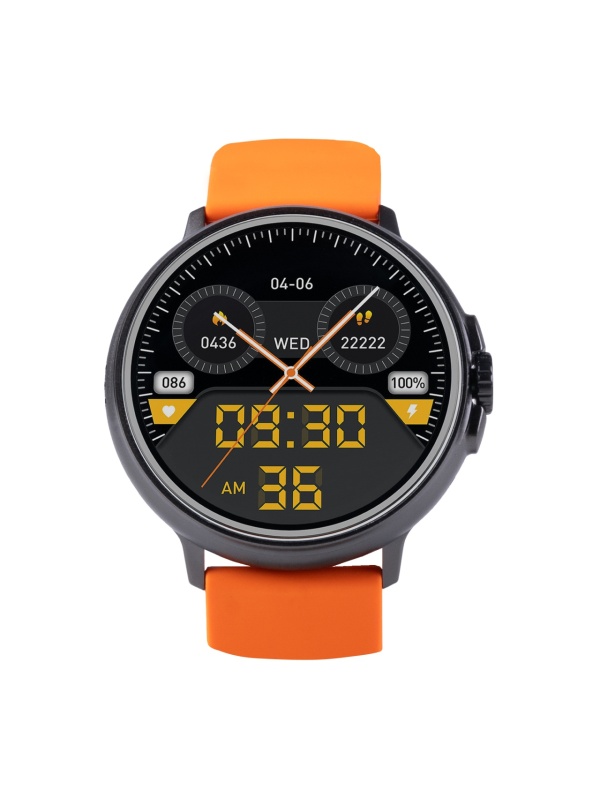 SmartWatch Vivax Life PRO2, Bluetooth 5.2, Rezistența la apă IP68, Procesor Realtek RTL8763EW / 2 nuclee, 128 GB, Portocaliu