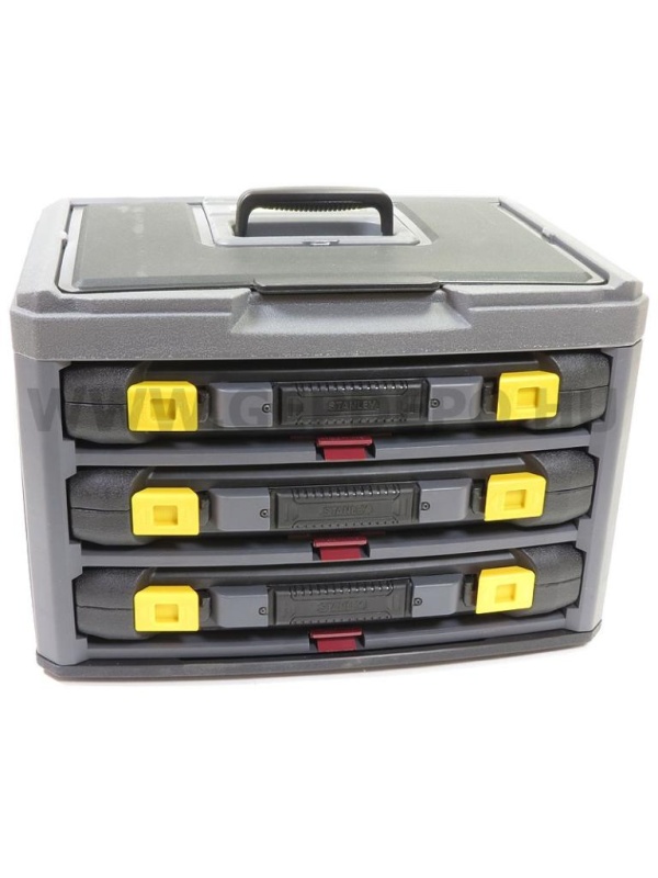 Stanley 2-99-055 Cutie cu 3 sertare echipata cu 70 scule