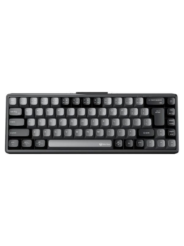 Tastatura mecanica de gaming reincarcabila Meetion MK12, 320 x 116.5 x 40 mm, 2.4 G, 2000 mAh, Iluminare RGB, Negru