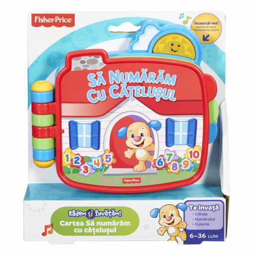 Carticica bebelusi Fisher Price, Laugh &Learn, Hai sa Numaram