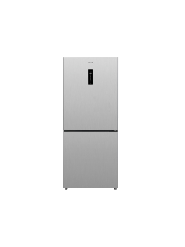 Combina frigorifica Tesla RC4200FTXE, 417 L, H185Clasa E, Total No Frost, lumina LED, Inox