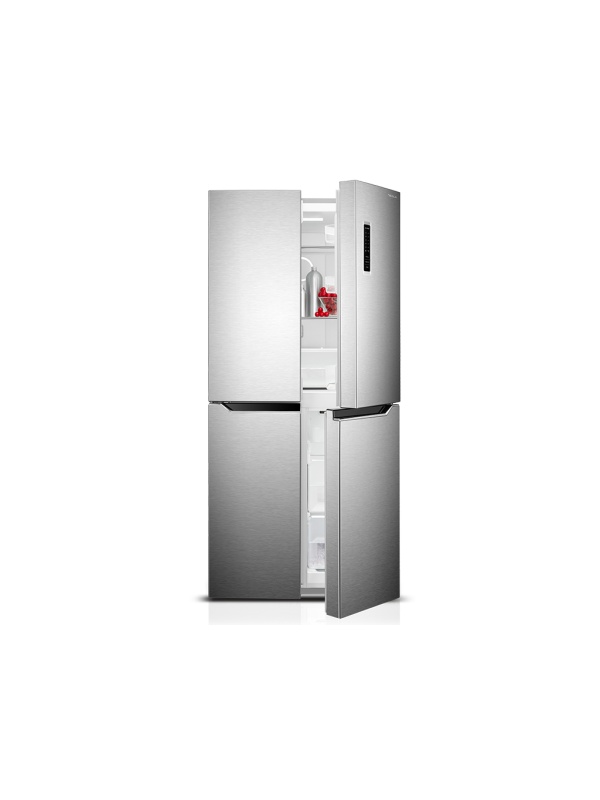 Frigider side-by-side Tesla RM3400FHXE, 362 L, EH180, Full No Frost, LED touch screen, Inox