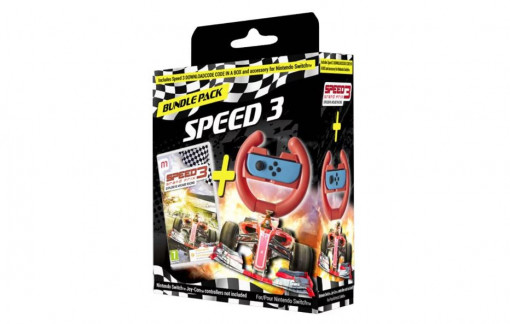 Joc Speed 3 Steering Wheel Bundle Pentru Nintendo Switch