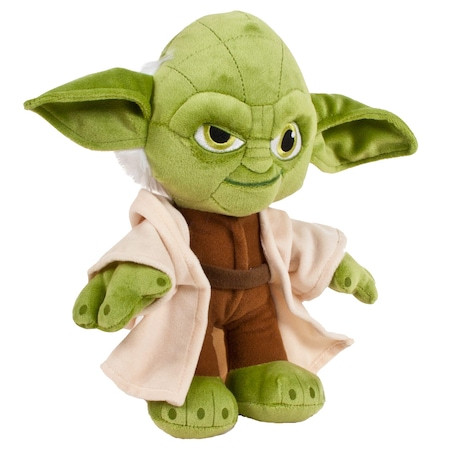 Jucarie de plus classic 17 cm, Star Wars - Maestrul Yoda