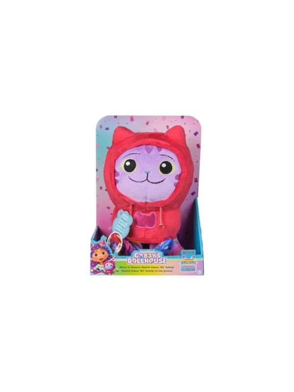 Jucarie de plus Gabby's Dollouse - DJ Catnip, 25 cm