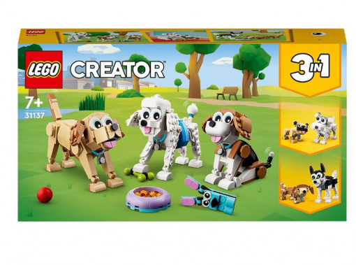LEGO® Creator 3 in 1 - Caini adorabili 31137, 475 piese