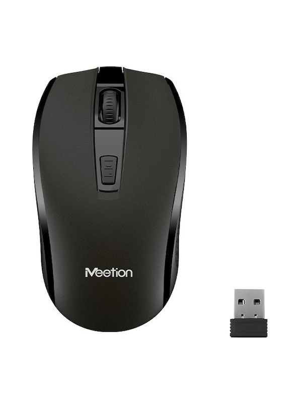 Mouse office wireless Meetion R560, 1600 dpi, Negru
