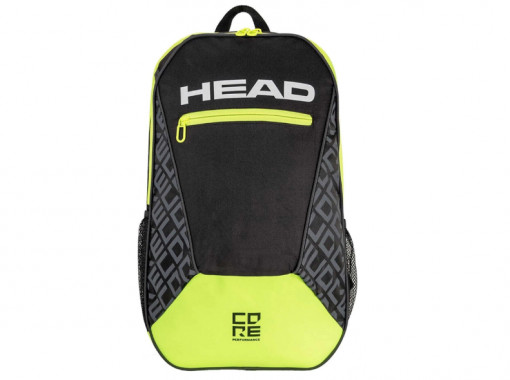 Rucsac tenis Head Core, negru/verde