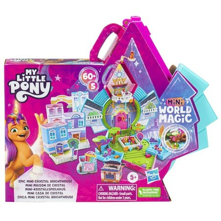 Set de joaca My Little Pony Mini World Magic - Epic Mini Crystal Brighthouse