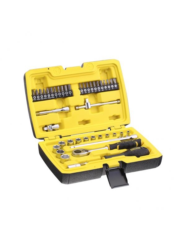 Stanley FMMT82826-1 Set tubulare FM 1/4" + 1/2", 81 piese