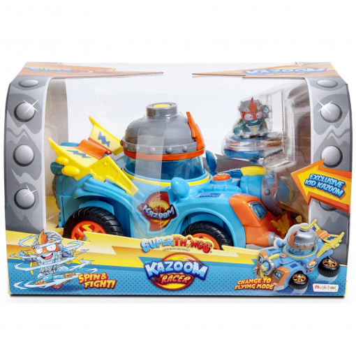 Vehicul cu figurina SuperThings - Kazoom Racer
