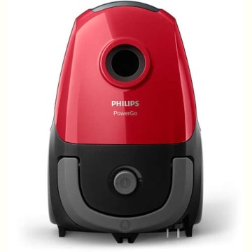 Aspirator cu sac Philips PowerGo FC8243/09, 750 W, 3L, filtru antialergic, Rosu - Img 7