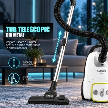 Aspirator cu sac Samus Deluxe - Img 10