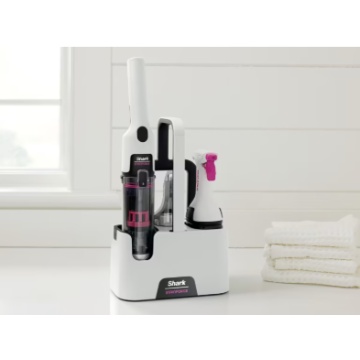 Aspirator pentru curatare pete Shark StainForcePete si tapiterii, autonomie 15 min, 100W, alb