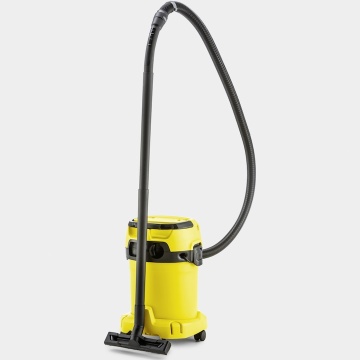 Aspirator umed-uscat Karcher WD 3 V-17/4/20, 1000 W, recipient 17 l, furtun 2 m, functie de suflare, filtru cartus, sac de filtrare, Galben/Negru - Img 4
