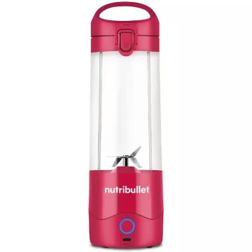 Blender portabil Nutribullet® NBP003MA, Cupa 475 ml, USB-C, Magenta - Img 3
