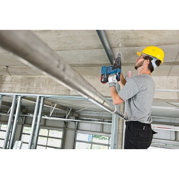 Bosch GBH 18V-26 F Ciocan rotopercutor SDS Plus 18V, 2.6J + 2xacumulator 5.5Ah + incarcator + L-BOXX - Img 2