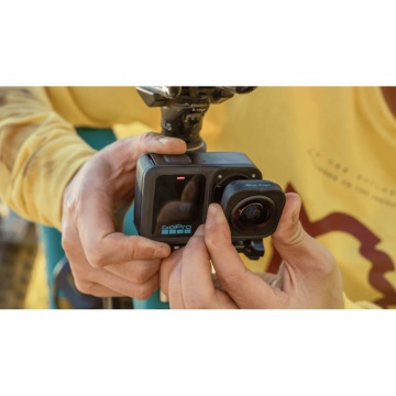 Bundle Camera de actiune H13B Ultra Wide EditionBaterie Enduro, adeziv curbat, lentila wide - Img 4