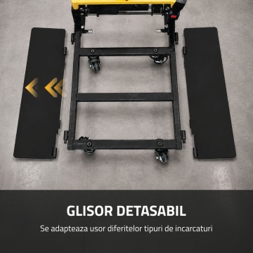 Carucior electric pentru transport pe scari Samus SMET401H, 159 kg, Motor 120 W, Utilizare intensiva, Senile cauciuc, Acumulator litiu 24 V - Img 21