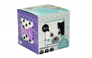 Cub senzorial de plus GaGaGu, cu activitati, 15 cm - Img 2