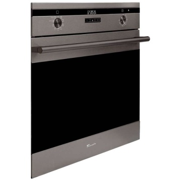 Cuptor electric incorporabil Tornado Eclipse, 73 l, soft close, 9 functii, Clasa A, Dark Inox - Img 1