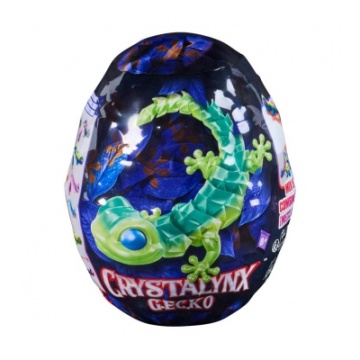 Figurină Crystalynx Spin Master - Gecko flexibil 30 cm
