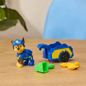 Figurina cu accesorii, Paw Patrol the Dino Movie, Chase - Img 3