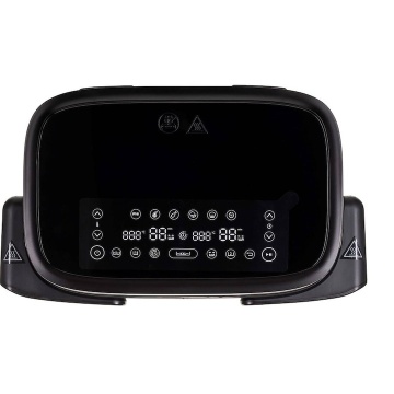 Friteuza cu aer cald Philips NA150/00, 6 programe, 2 cosuri, 7.1 l, Negru - Img 5