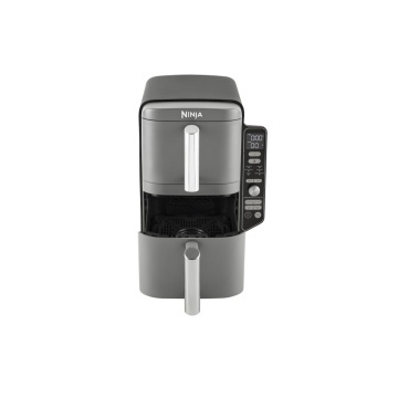 Friteuza dubla cu aer cald Ninja Double Stack 9.5L2470W, argintiu - Img 8