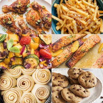 Friteuza dubla cu aer cald Tefal Easy Fry Crispy Stack EY752AE0, 2700 W, 10 L - Air fryer cu 7 programe automate, 2 compartimente, temperatura ajustab - Img 4
