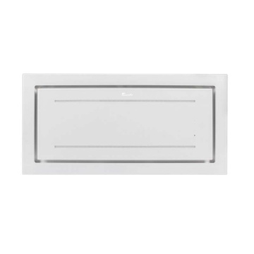Hota de tavan Tornado Blizzar 1200 (90), clasa A, 1 motor Turbo, latime 90 cm, 4 viteze, absorbtie 1200 m3/ora, filtru anti-grasimi aluminiu 5 straturi, Alb - Img 4