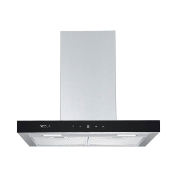 Hota decorativa Tesla DC600AXB, T-shape, 60cm1 motor DC 75W, 630m3/h, display LED, inox/sticla - Img 2
