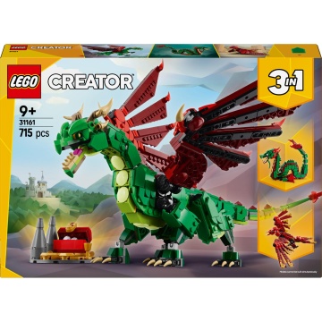 LEGO® Creator 3 in 1 - Dragon medieval 31161, 715 piese - Img 9