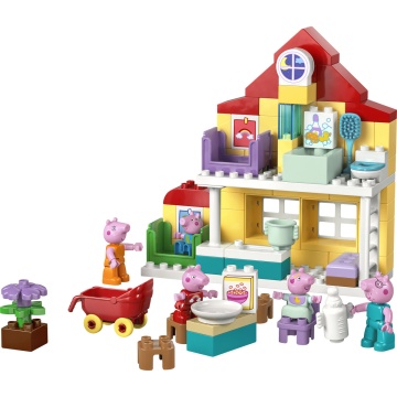 LEGO® DUPLO Peppa Pig - Casa de familie 10467, 84 piese - Img 9