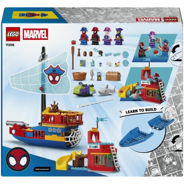LEGO® Marvel - Corabia de pirati a echipei lui Spidey 11208, 201 piese - Img 10