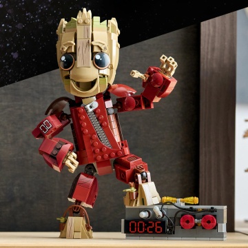 LEGO® Marvel - Groot in uniforma Ravager 76341, 604 piese - Img 4