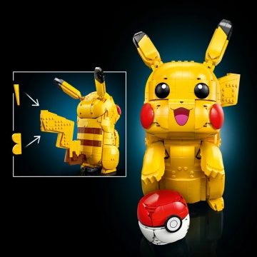 LEGO® Pokémon™ - Pikachu si Poké Ball 72152, 2050 piese - Img 6