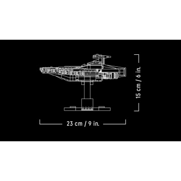 LEGO® Star Wars – Acclamator-Class Assault Ship™ 75404, 450 Piese, 18 ani+ - Img 9