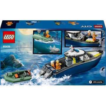 LEGO City - Police Boat Chase 60456, 264 piese, 6 ani+ - Img 4
