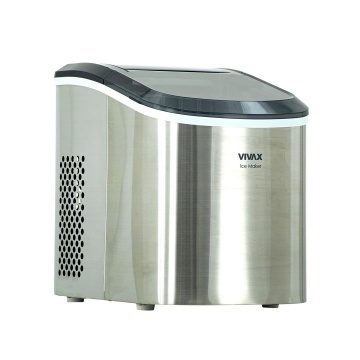 Masina de gheata Vivax IM-122T, Putere 240 W, Rezervor de apa 2.2 l, Rezervor de gheata 0.7 l, Creaaza cuburi intre 6 - 13 minute, Marimi variabile ale cuburilor de gheață, Argintiu - Img 2
