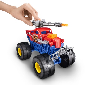Metal Machines Monster Truck Wars, ZURU, Rek Rex 4 ani+ - Img 5