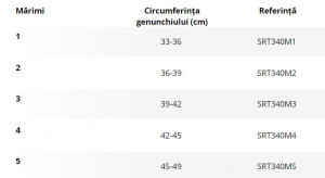 Orteza de genunchi mobila deschisa posterior Triamed Geromed 02, SRT340, Negru - Img 5