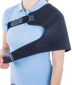 Orteza de umar Triasport Armsport, SRT242, Marime universala, Negru - Img 3