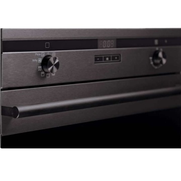 Pachet Cuptor electric incorporabil Tornado Eclipse, Dark Inox + Plita incorporabila Tornado Eclipse, Dark Inox + Hota Incorporabila Tornado Modul Sensor 1200 (52), Negru - Img 3