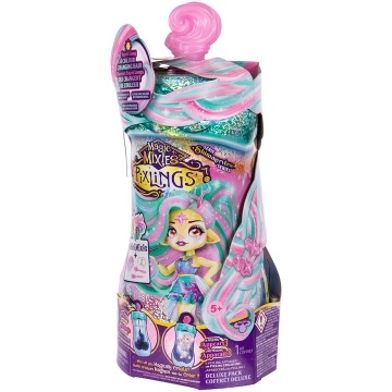 Papusa Pixling Magic Mixies - Galaxy Hair, Deerlee - Img 3