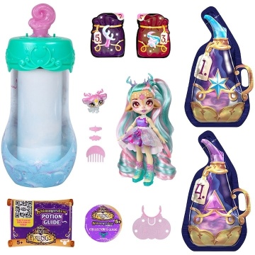 Papusa Pixling Magic Mixies - Galaxy Hair, Deerlee - Img 12
