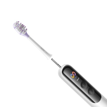 Periuta de dinti electrica si Scanner pentru detectarea placii Mova Fresh20 Vision, 22.800 vibratii/min, Alb - Img 11